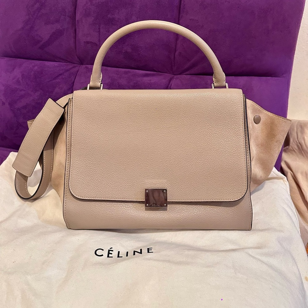 Celine Trapeze Bag. Size Medium.